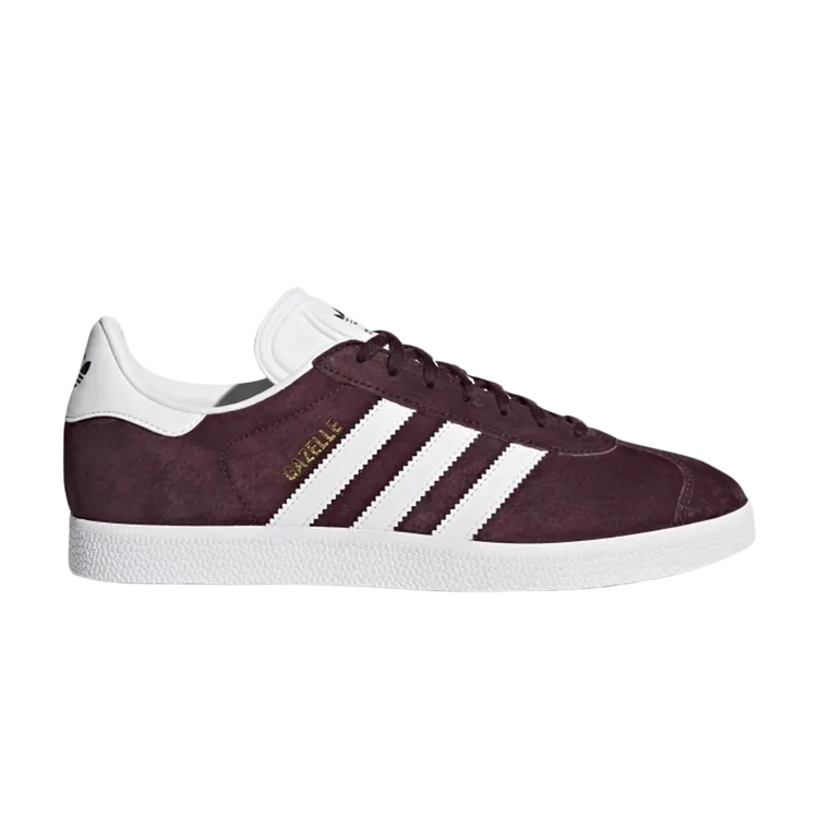 Adidas Gazelle Sneakers in Rich Maroon Red