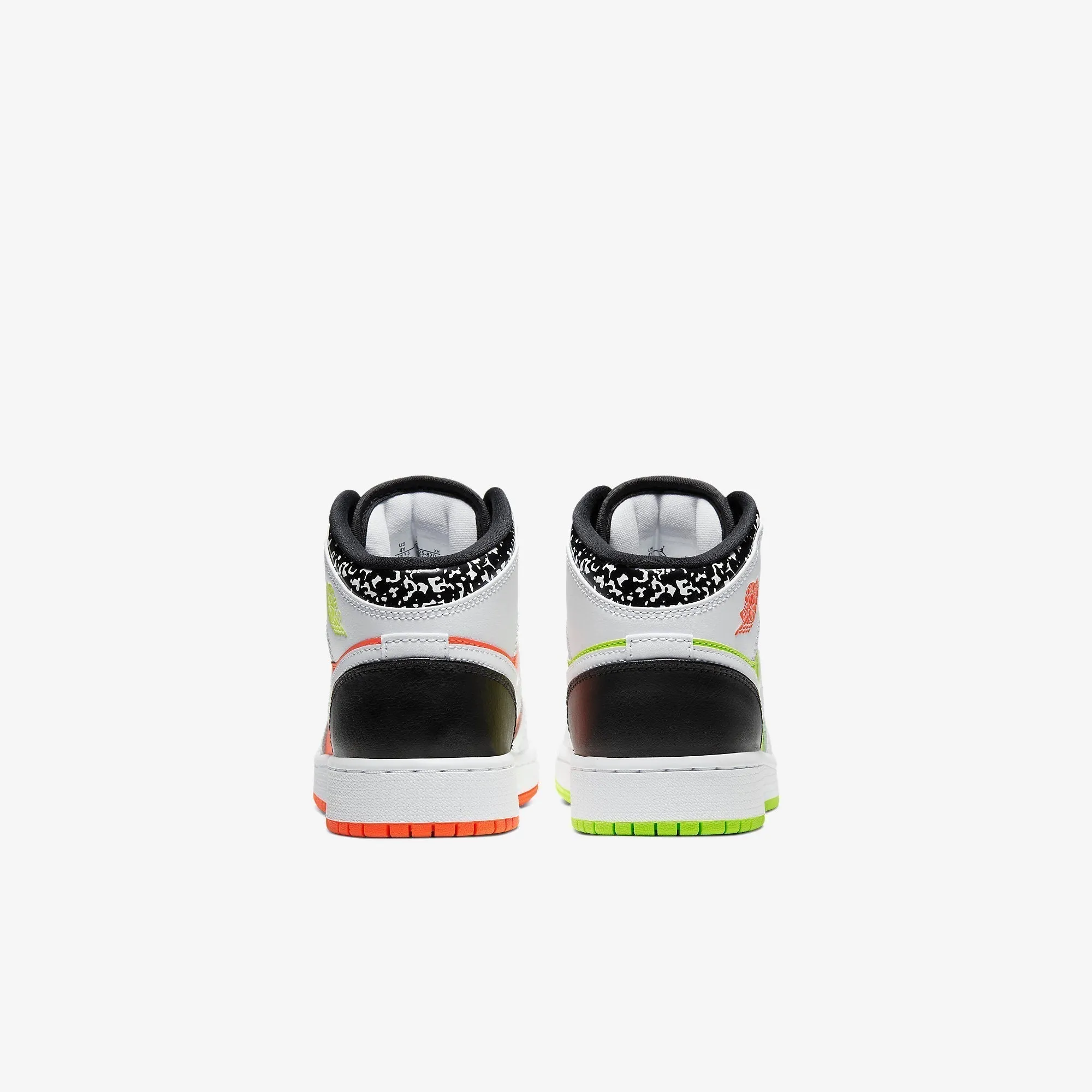 (GS) Air Jordan 1 Mid 'Composition Notebook' (2020) 554725-870